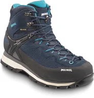 Buty trekkingowe damskie - Buty trekkingowe damskie Terlan Lady GTX wodoodporne ze skóry zamszowej i nubukowej granatowe (5545/49) - miniaturka - grafika 1
