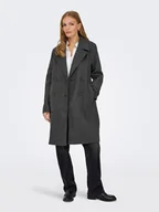 Kurtki damskie - ONLY Płaszcz przejściowy w kolorze antracytowym - miniaturka - grafika 1