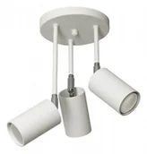 Lampy sufitowe - Lampex Plafon ROLOS 3x40W Biały 655/3B BIA - miniaturka - grafika 1