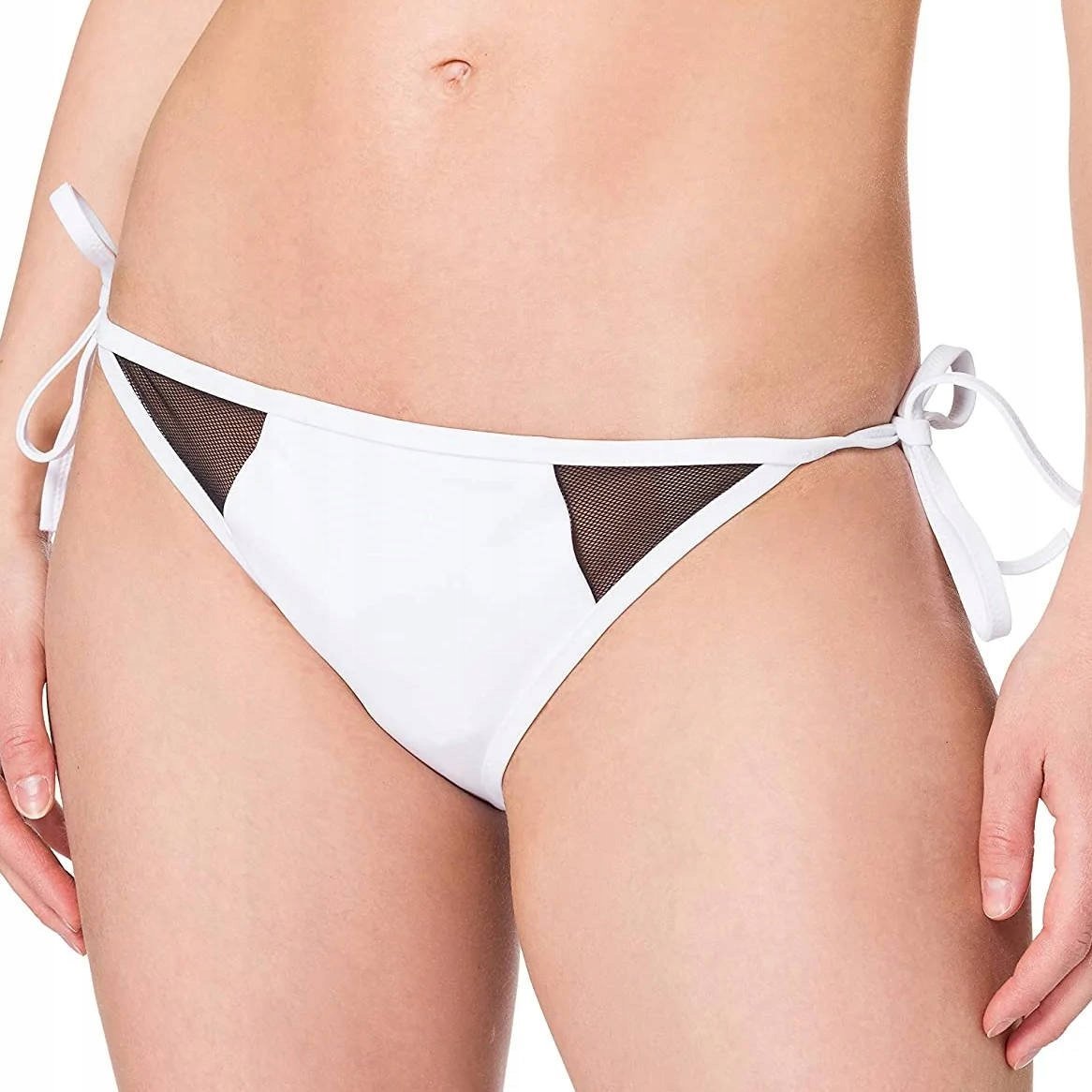 CALVIN KLEIN DÓŁ OD BIKINI MAJTKI WIĄZANE PO BOKACH ROZM. S STYLOWY WYBÓR!