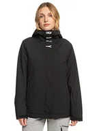 Kurtki damskie - kurtka zimowa damska ROXY GALAXY JACKET True Black - KVJ0 - miniaturka - grafika 1