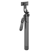 Selfie stick - Uchwyt Selfie stick X56 aluminiowy uniwerslany tripod Bluetooth - miniaturka - grafika 1