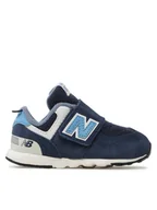 Buty dla chłopców - New Balance Sneakersy NW574ND1 Granatowy - miniaturka - grafika 1