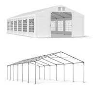 Pawilony ogrodowe - Namiot Imprezowy Letni 5x12x2 Biały SUMMER ISD - miniaturka - grafika 1