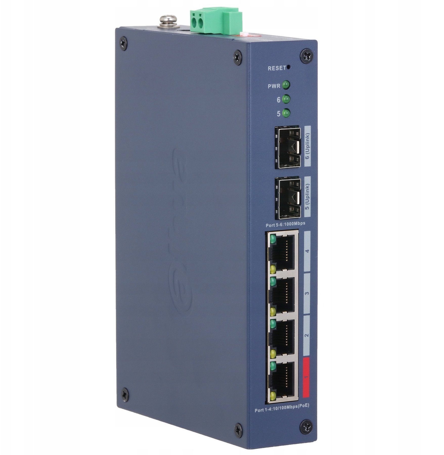 SWITCH PRZEMYSŁOWY POE CHS4206-4ET-90 4-PORTOWY SFP DAHUA