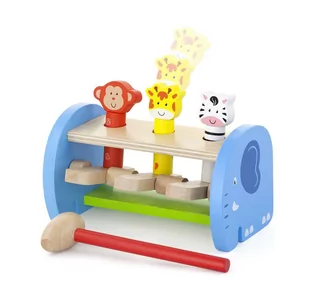 VIGA Przebijanka skaczące zwierzęta V50683 - Zabawki interaktywne dla dzieci - miniaturka - grafika 3