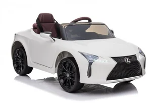 Pojazd Lexus LC500 Biały - Pojazdy elektryczne dla dzieci - miniaturka - grafika 9