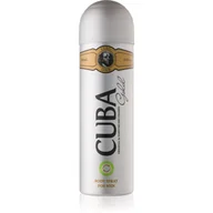 Dezodoranty i antyperspiranty dla kobiet - Cuba Original Original, Gold, dezodorant, 200 ml - miniaturka - grafika 1
