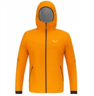 Kurtki męskie - Kurtka z membraną Salewa Pedroc PTX 2,5L Light Jacket - turmeric - miniaturka - grafika 1