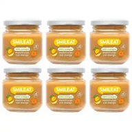 Desery dla dzieci - Smileat Deser wieloowocowy z ekologicznym mango po 6 miesiącu Zestaw 6 x 130 g Bio - miniaturka - grafika 1