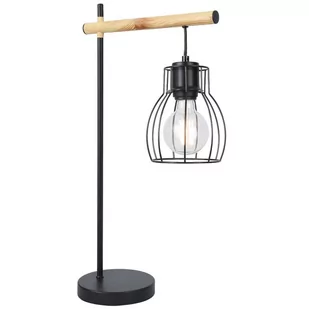 Candellux BERNITA LAMPA GABINETOWA 1X60W E27CZARNY 41-80059 - Lampy stojące - miniaturka - grafika 1