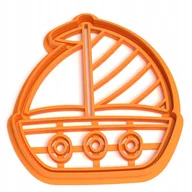 Formy do ciast - Foremka Żaglówka Statek Pojazdy Wykrawacz - miniaturka - grafika 1