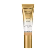 Podkłady do twarzy - Max Factor Max Factor - MIRACLE SECOND SKIN - HYBRID FOUNDATION - Podkład nawilżający z filtrem SPF20 - 30 ml - 06 - GOLDEN MEDIUM MAX0M31 - miniaturka - grafika 1