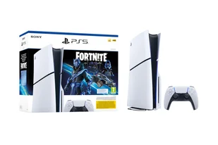 Sony PlayStation 5 Slim D Chassis PS5 1TB z napędem Zestaw startowy Fortnite Cobalt - Konsole Playstation - miniaturka - grafika 2