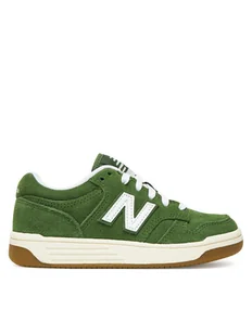 New Balance Sneakersy PSB480SA Zielony - Buty dla chłopców - miniaturka - grafika 1