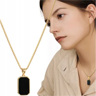 Naszyjnik Celebrytka Damski Złoty Boho Pozłacany 18K Stal chirurgiczna 316L - Naszyjniki - miniaturka - grafika 1