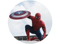 Ciasta i półprodukty do ciast - Dekoracyjny opłatek tortowy Avengers - 20 cm - miniaturka - grafika 1