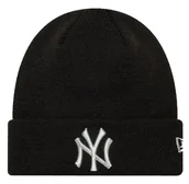 Czapki damskie - Czapka zimowa NEW ERA NY Yankees MLB Metallic Cuff Knit Beanie czarna - miniaturka - grafika 1