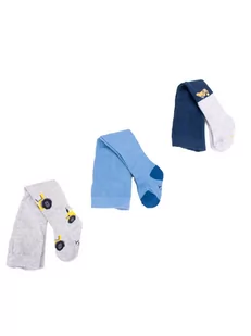 RAJSTOPY dziecięce grafitowe monster truck wzór 670 - Rajstopy - miniaturka - grafika 1