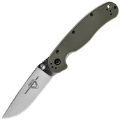 Noże - Nóż składany Ontario Rat II Folder OD Green - miniaturka - grafika 1