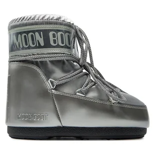 Śniegowce Moon Boot 80D1409350 Srebrny - Śniegowce damskie - miniaturka - grafika 1