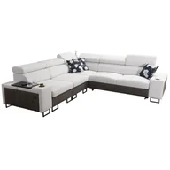 Narożniki - Narożnik MELODIO III Funkcja spania, pojemnik, regulowane zagłówki, barek, USB Kolor do wyboru - miniaturka - grafika 1