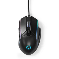 Myszki - Nedis GMWD510BK USB Typu-A Optyczny 7200 DPI - miniaturka - grafika 1