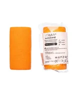 Apteczki i materiały opatrunkowe - Vitammy Autoband Elastyczny bandaż kohezyjny pomarańczowy 10 cm x 4,5 m, 1 sztuka - miniaturka - grafika 1
