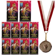 Czasopisma - Zestaw 10X Saszetka Karty PANINI FIFA 365 Adrenalyn XL 2024 + Medal - miniaturka - grafika 1