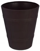 Donice - Doniczka palmówka drewnopodobna 2 brązowa FORM-PLASTIC - miniaturka - grafika 1