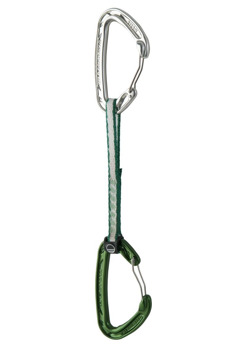 Wild Country Helium 3.0 Ekspres 15cm, green 2021 Ekspresy wspinaczkowe 40-0000002000-52-15CM