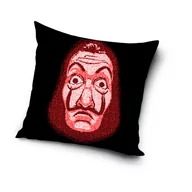 Poszewki na poduszki - Carbotex Poszewka La Casa de Papel LCDP214007 40x40 cm 38978 - miniaturka - grafika 1