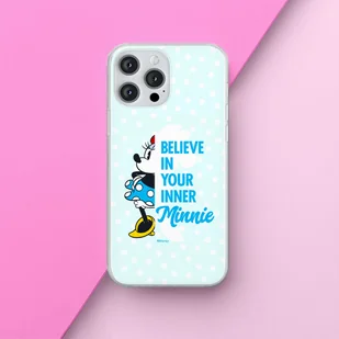 Etui Minnie 047 Disney Nadruk pełny Niebieski Producent: Xiaomi, Model: REDMI 10C - Etui i futerały do telefonów - miniaturka - grafika 1