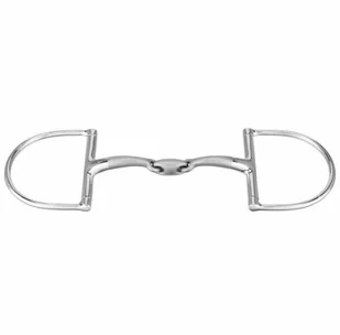 SPRENGER Wędzidło D-ring 14 mm SATINOX - Akcesoria jeździeckie - miniaturka - grafika 1