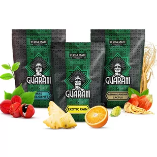 Zestaw Yerba Mate Guarani Owocowe 3x500g - Yerba Mate - miniaturka - grafika 1