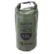 Plecaki worki - Worek żeglarski wodoodporny Waterfroof Pack 10l zielony - miniaturka - grafika 1