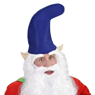 Czapka Skrzata Niebieska - Dodatki do strojów karnawałowych - miniaturka - grafika 1