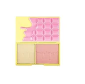 Bronzery i konturowanie twarzy - Revolution Makeup Makeup REVOLUTION I HEART MAKEUP Light&Glow Zestaw 2 pudrów rozświetlających 0000059074 - miniaturka - grafika 1