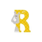 Maskotki i pluszaki - Sevi Litera R Rhinoceros Zestaw zwierzęcy 12 sztuk - miniaturka - grafika 1