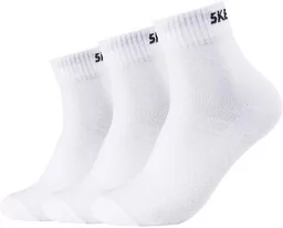 Skechers 3PPK Unisex Mesh Ventilation Quarter Socks SK42017-1000 Rozmiar: 43-46 - Skarpetki sportowe męskie - miniaturka - grafika 1
