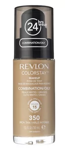 Revlon ColorStay podkład do cery mieszanej i tłustej z kompleksem SoftFlex 350 Rich Tan 30ml - Podkłady do twarzy - miniaturka - grafika 1