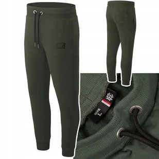 Spodnie dresowe bawełniane męskie Extreme Hobby Block Khaki r. XXL - Dresy męskie - miniaturka - grafika 1