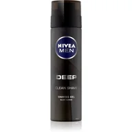 Kosmetyki do golenia - Nivea Men Deep Clean żel do golenia 200 ml dla mężczyzn - miniaturka - grafika 1