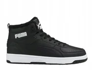 Buty sportowe męskie - Buty Męskie Puma 37557601 Rebound Joy Fur 45 Jesienne Z Ociepleniem Wysokie - miniaturka - grafika 1