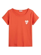 Koszulki i topy damskie - Marc O´Polo Koszulka w kolorze czerwonym - miniaturka - grafika 1