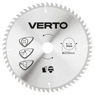 Verto Tarcza do cięcia 61H108 250 x 30 mm do pilarki widiowa - Tarcze do pił - miniaturka - grafika 1