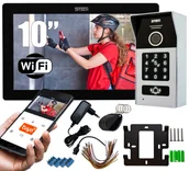 Wideodomofony - Wideodomofon 2-żyłowy 5TECH seria TWIN monitor 10 VIRGO(B)/82225A Natynk/Podtynk - miniaturka - grafika 1