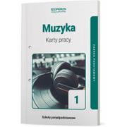 Podręczniki dla liceum - Muzyka 1. Karty pracy ucznia. Zakres podstawowy. Szkoła ponadpodstawowa - miniaturka - grafika 1