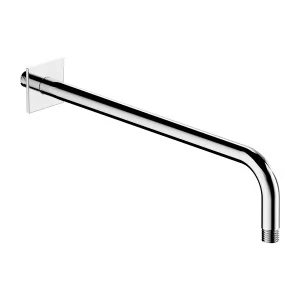 OMNIRES RA01C/K CR ramię prysznicowe ścienne, 40 cm, chrom - Akcesoria do armatury i ceramiki - miniaturka - grafika 1