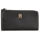 Portfele - Portfel TH Feminine Large Slim Wallet AW0AW14890 BDS (TH829-a) Tommy Hilfiger - miniaturka - grafika 1